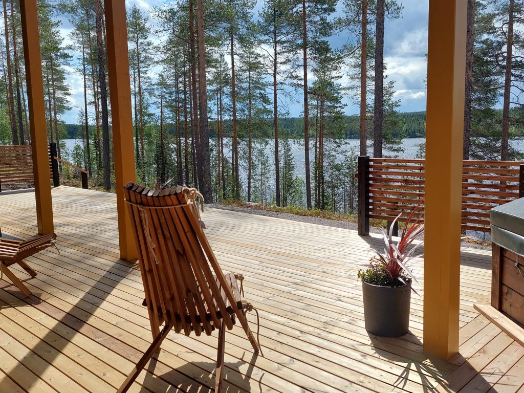 Privat terace - Villa Vasa, Rovaniemi